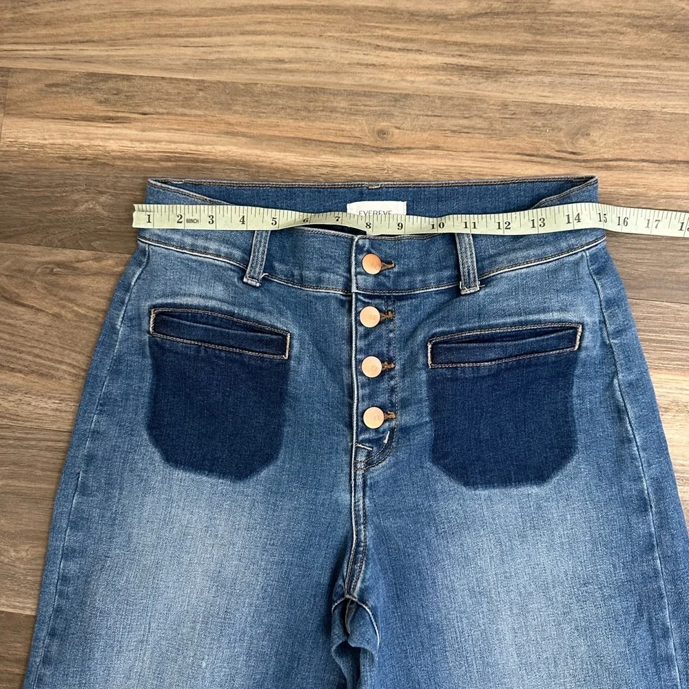 Evereve Reworked Patch Pocket Ever Wide Leg Jeans - Picture 5 of 9